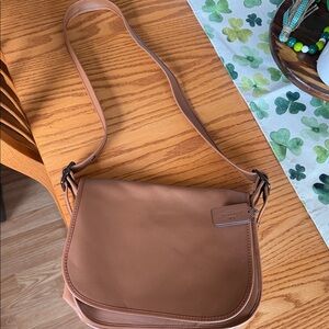 Coach Brown Leather Shoulder Bag